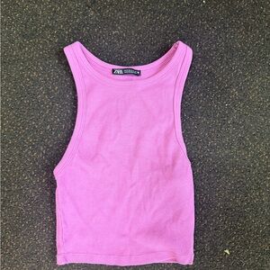 Zara Vibrant Magenta Tank Top